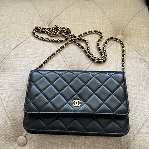 Chanel Quilted Wallet on Chain